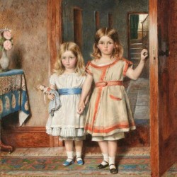 Two young girls
